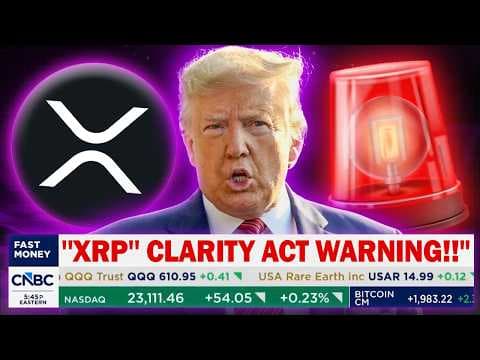 CLARITY ACT WARNING!!!! URGENT XRP NEWS! (WATCH *NOW*) thumbnail