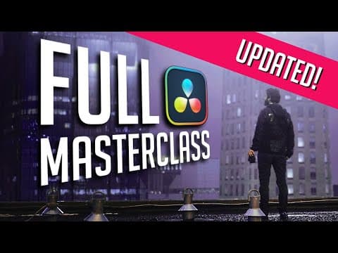 Introduction to DaVinci Resolve - [Full Course] for Beginners (2026) thumbnail