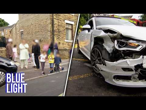 Police Detain Suspect In Front Of Asian Community | All New Traffic Cops FULL EPISODE | Blue Light thumbnail