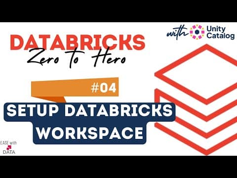 04 Setup Databricks on Azure | Create your first Databricks Workspace | How to Databricks free trial thumbnail