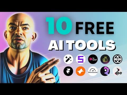 What Are the BEST Free AI Tools Available Now? thumbnail