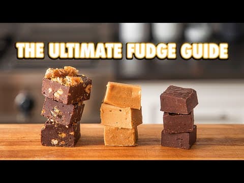 The Easiest Homemade Fudge Guide (3 Ways) thumbnail