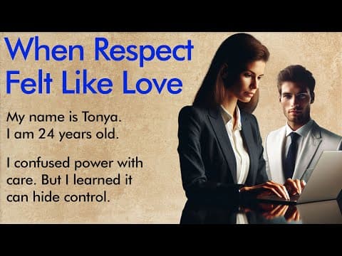 I Just Wanted His Respect | English Fluency ✅ Learn English Through Stories(A1–A2 Level) ✅ thumbnail