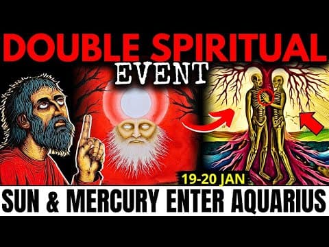 You’re NOT Crazy — This DOUBLE Aquarius Shift Is Making You Question EVERYTHING! (Sun & Mercury) thumbnail
