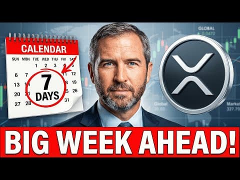 XRP PRICE MAY REBOUND TODAY - EVERYONE EXPECTED BTC TO PUMP & IT DUMPED INSTEAD - BIG WEEK AHEAD? thumbnail