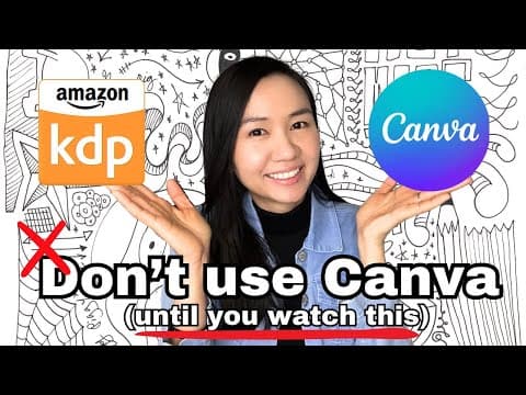 Can You Use Canva for Publishing on Amazon KDP? | Canva's Licensing & Copyrights Explained thumbnail