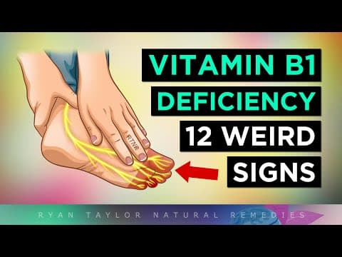 12 Strange Signs Your Body NEEDS Vitamin B1 thumbnail