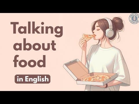 Talking About Food in English | Everyday Listening & Speaking Practice | English Learning Podcast thumbnail