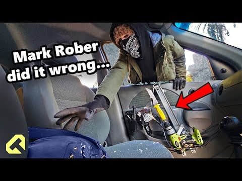 Car Thief Gets Instant Karma - Knife Drill Version thumbnail