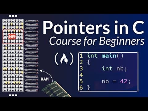 Pointers in C for Absolute Beginners – Full Course thumbnail