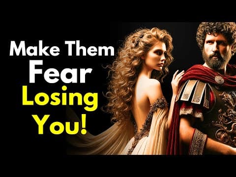10 Powerful ways to ACTUALLY make them VALUE You (Hidden Stoic Secrets Revealed) thumbnail