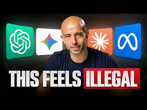 I let AI find the business. Make the ads. I print $10k/day. (this feels illegal) thumbnail