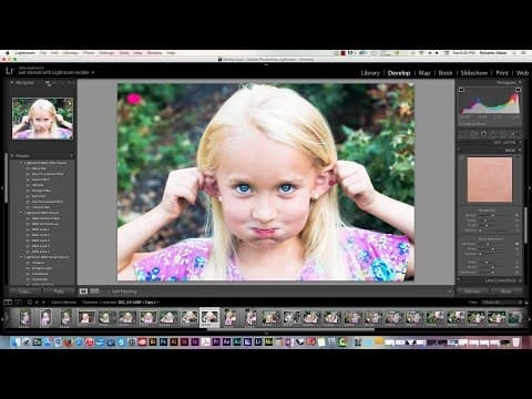 Lightroom 5 Raw Edit: Retouching Child Portraits Tutorial thumbnail