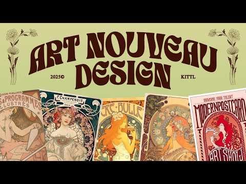 How Art Nouveau Changed Graphic Design Forever thumbnail