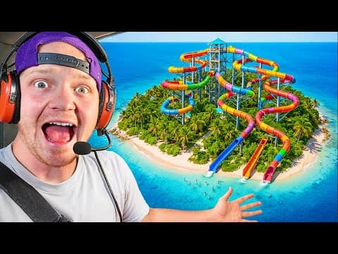 Can I Survive 100 Days In a Waterpark? thumbnail