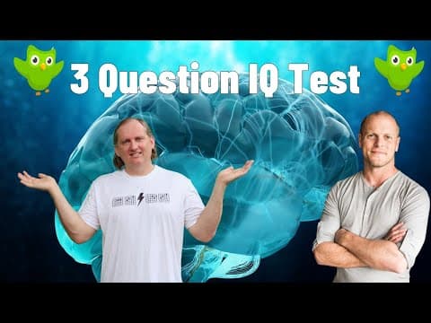 Can You Pass the World’s Shortest IQ Test? Less Than 20 Percent of People Can thumbnail