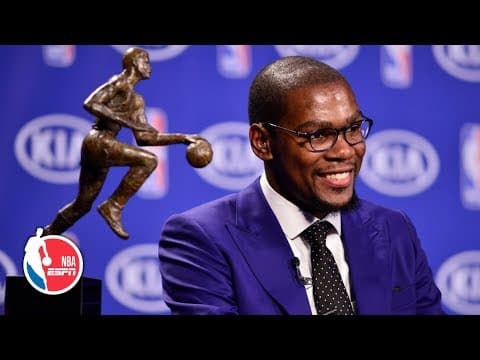 Kevin Durant delivers famous ‘You the Real MVP’ 2014 NBA MVP acceptance speech | ESPN Archives thumbnail