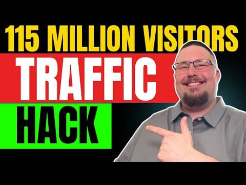 115.8 Million Visitors: FREE Traffic Hack (New Reddit Marketing Method) thumbnail