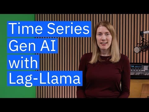 Time Series Forecasting with Lag Llama thumbnail
