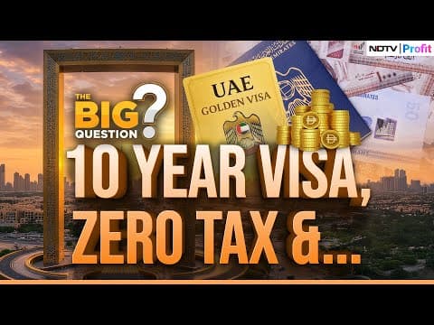 Lifetime Residency Or Temporary Hype? Decoding UAE's Golden VISA | The Big Question thumbnail