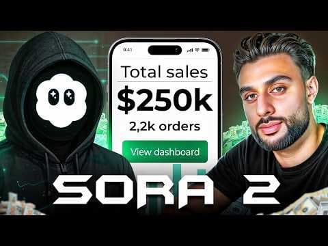 The New AI Sora 2 Just Made Dropshipping Video Ads 100x Easier thumbnail