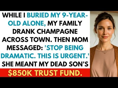 My Parents Skipped My Son’s Funeral—Then Demanded His $850K Trust for My Sister’s Wedding thumbnail