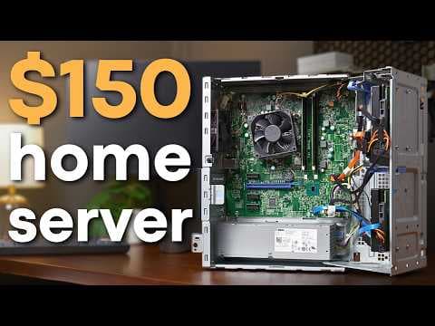 I Tried Building a $150 Home Server in 2025... thumbnail