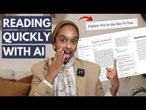 How I Read And Understand Any Research Paper Using AI *without reading from start to end* thumbnail