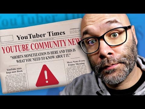 YouTube's New Monetization Policy - What You Need To Know | YouTuber News thumbnail