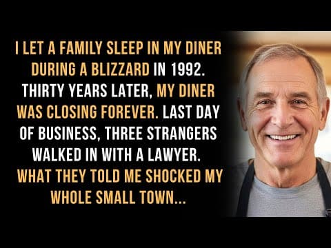 I Let Them Sleep in My Diner in 1992. 30 Years Later They Showed Up the Day I Was Closing It Forever thumbnail