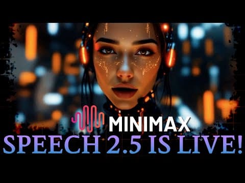 MiniMax Audio 2.5: 300 Voices, 50 Languages, 1 Click thumbnail