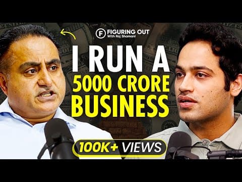 How to Raise Money, Create Wealth and Build Brands, Matrix Founder Avnish Bajaj on FO91 with Raj Shamani thumbnail