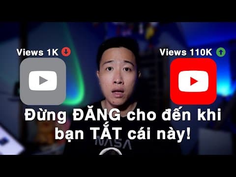 Cài đặt ẩn MỚI này của YouTube đang LÀM GIẢM lượt xem của bạn — Hãy tắt nó đi! thumbnail