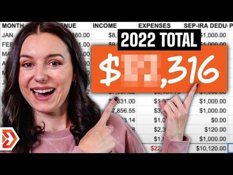Revealing How Much I Made in 2022! | December 2022 DFM Income Report thumbnail