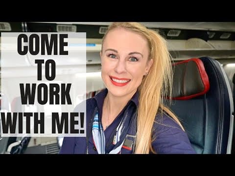 A Day In The Life Of A FLIGHT ATTENDANT! thumbnail