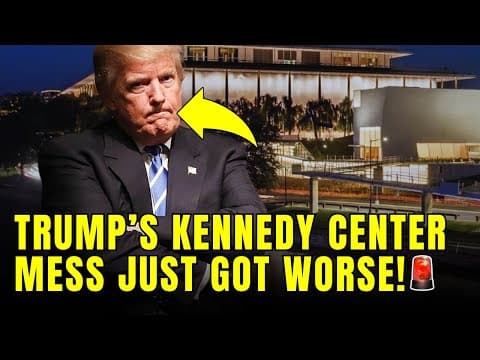 🚨Kennedy Center Insiders Expose The Damage Trump Has Done! thumbnail