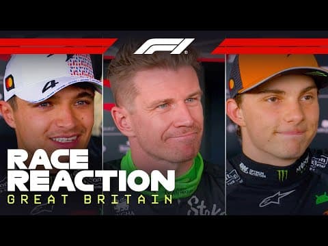 Drivers React After The Race | 2025 British Grand Prix thumbnail
