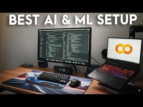 The Best AI/ML Laptop Setup Every Student Needs in 2025! thumbnail
