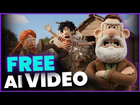 How to Create Long AI Animation for FREE with Consistent Characters using Grok AI thumbnail