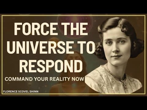 Force the Universe to Respond in 24 Hours, Say This Before Sleep. / Florence Scovel Shinn thumbnail