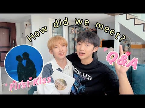 Couple Q&A😳 Our Love Story "How did we meet?" "First kiss?"  "First hug?"🥰 thumbnail