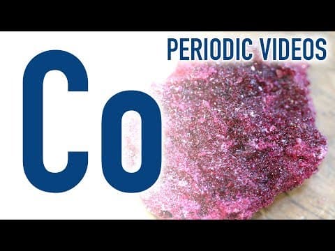 Cobalt - Periodic Table of Videos thumbnail