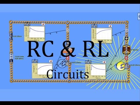 RC and RL Circuits (8 of 8) Comparing Voltage and Current thumbnail