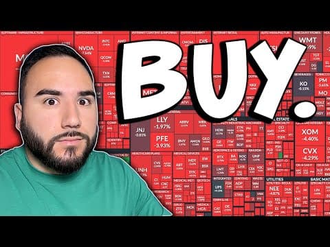 STOCKS I’M BUYING AS THE MARKET CRASHES!📉 thumbnail