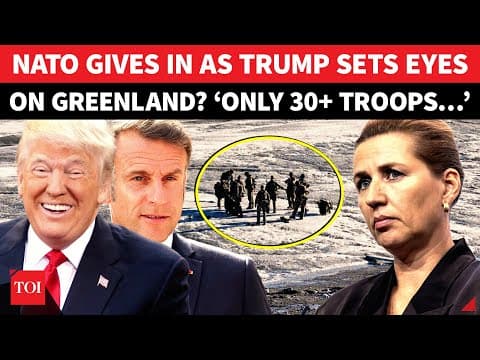 NATO Surrenders Before Trump? ‘Only 34 Troops To Defend Greenland From US…’ | Shock Announcement thumbnail