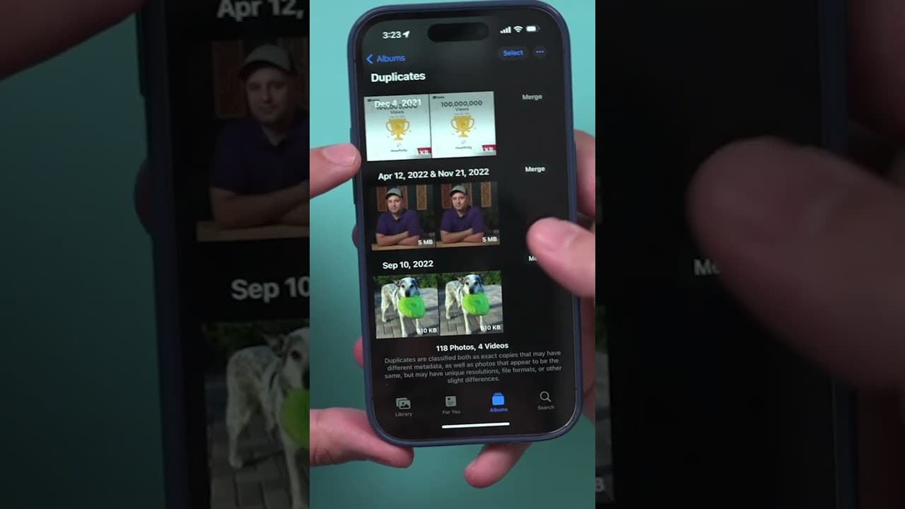 YouTube video player