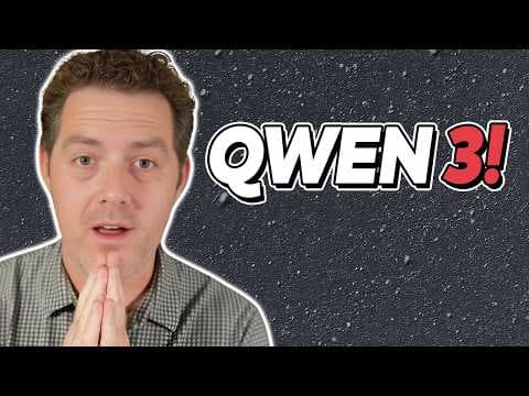 Qwen3 is a fantastic open-source model thumbnail