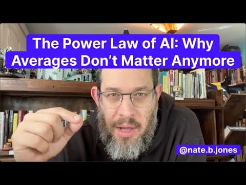 The Power Law of AI: Why Averages Don't Matter Anymore thumbnail