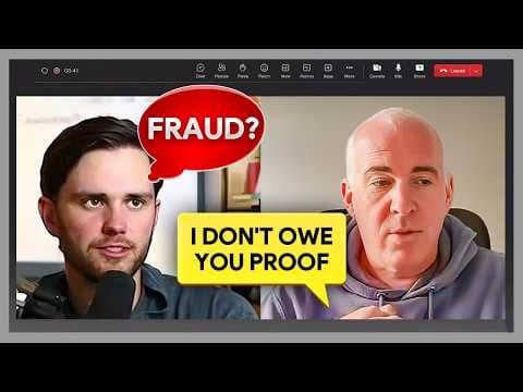The AI Receptionist Guy DESTROYS the Doubters (With Facts and Logic) thumbnail