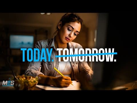START TODAY NOT TOMORROW - 2021 Motivational Video Compilation for Success & Studying thumbnail